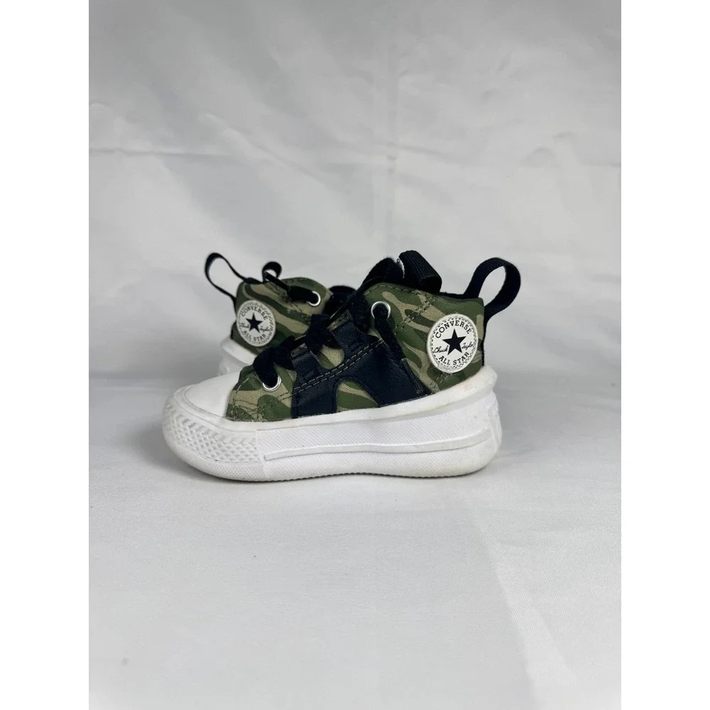 Converse Chuck Taylor All Star Ultra 2 Toddler Sneakers Green Camouflage Shoes